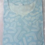 Sky Blue Rayon Kurti - Mocna