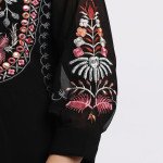 Jaipur Kurti Women Black Kurta Palazzo Dupatta Set - Mocna