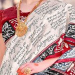 Apple Saree - Off-White and Red Bhagalpuri Printed Saree - Mocna