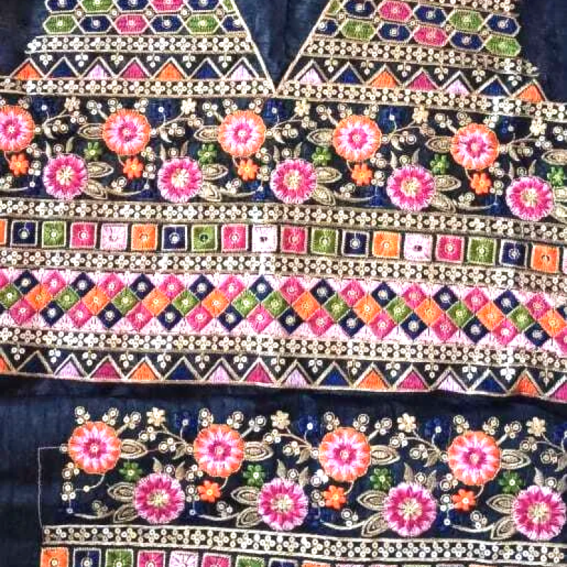 Designer Floral Georgette Saree – Elegant Party &amp; Festive Wear -  Mocna