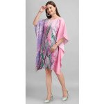 Floral Dream Kaftan (Short) With Digital Print - MOCNA