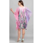 Floral Dream Kaftan (Short) With Digital Print - MOCNA
